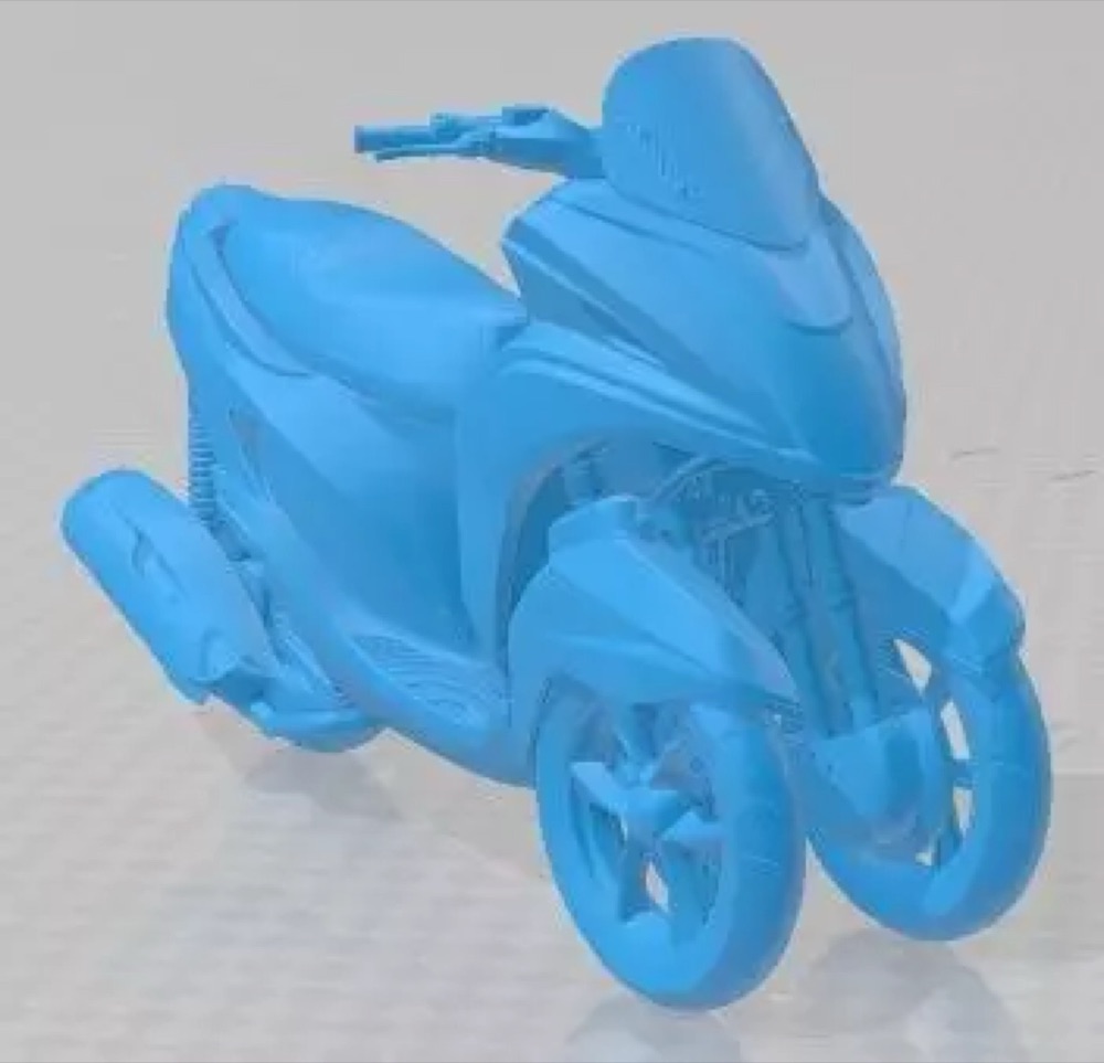Yamaha Tricity 2015 model motosiklet görsel 3