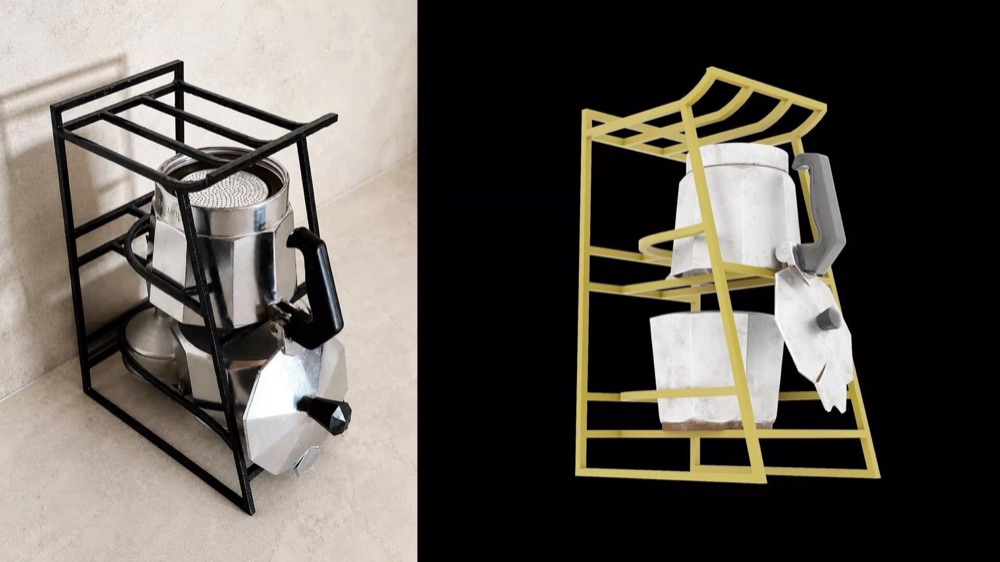 Moka Pot için Kurutma Rafı görsel 5