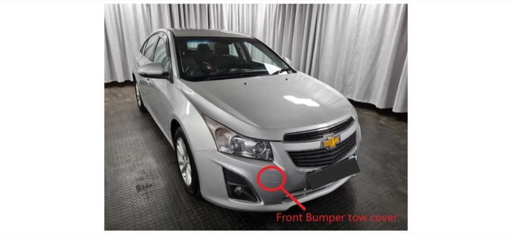 Chevrolet Cruze Ön Tampon Çeki Demiri Kapağı
