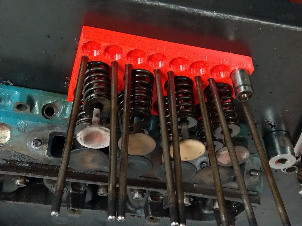 Chrysler Big Block supap mekanizması parça düzenleyici