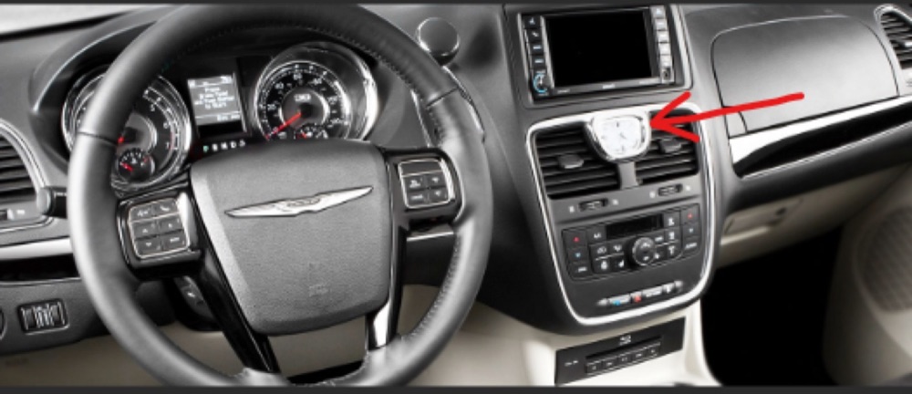 Chrysler Town & Country PopSocket Tutucu