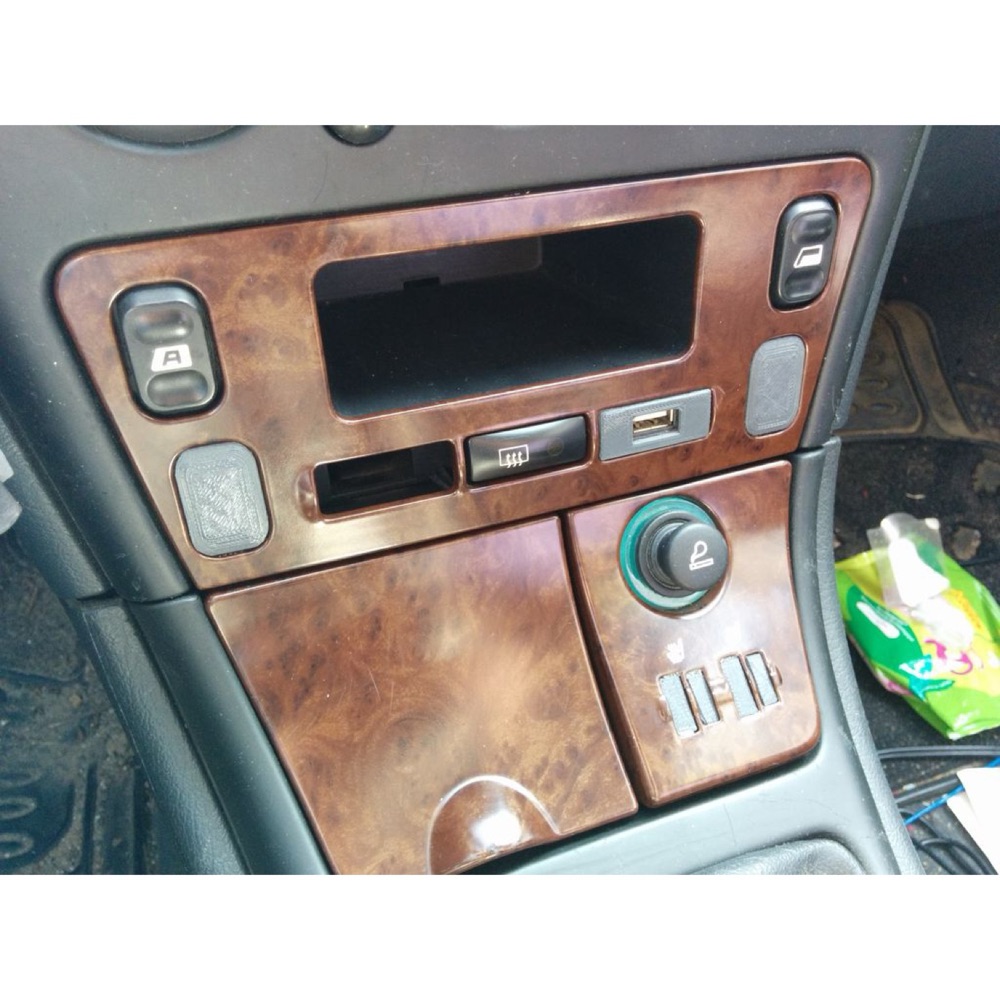 Citroën Xsara II USB Soket Yuvası ve Kör Tuş Seti