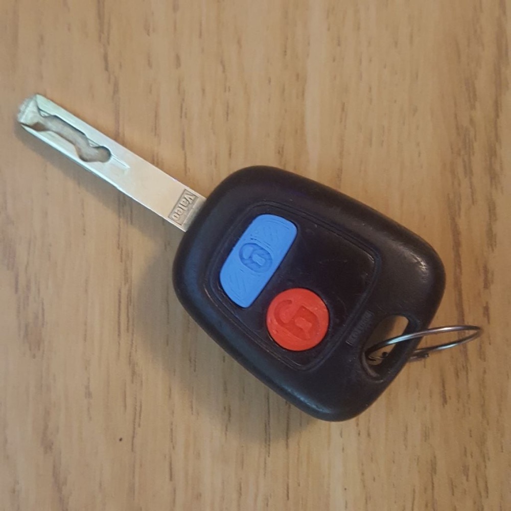 Citroen C1 / Toyota Aygo / Peugeot 107 Yedek Anahtar Tuş Takımı
