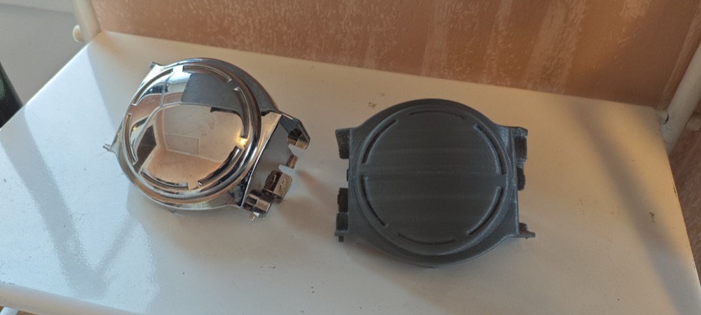 Citroën C3 Mk2 Ön Tampon Sis Farı Kapağı (Sağ/Sol) 9687573480 görsel 2