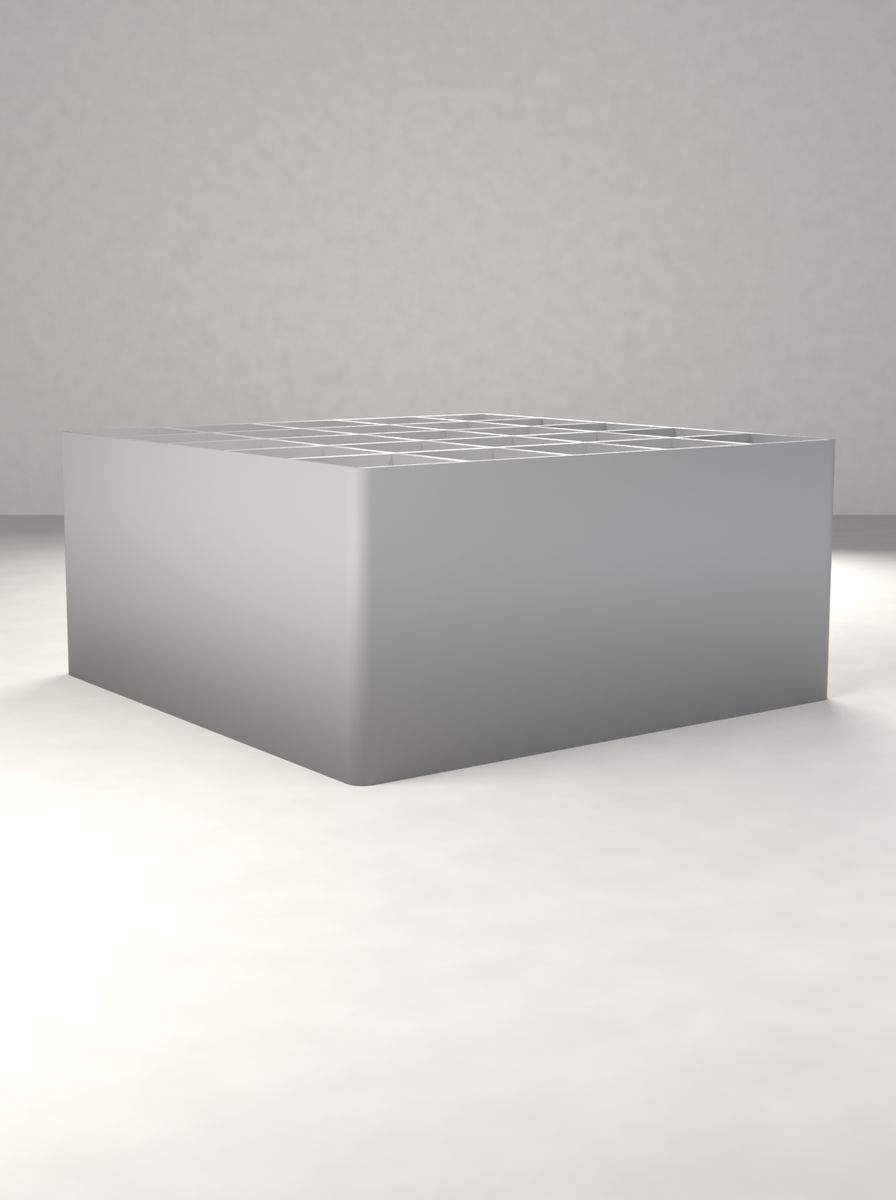 Derin Açık Organizer Kutu (110 × 110 × 50 mm, 5 × 5 Gözlü) görsel 2