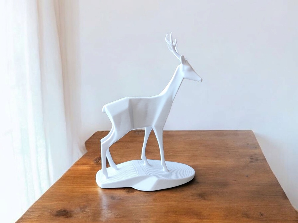 Geyik (Stag) Heykelciği görsel 2