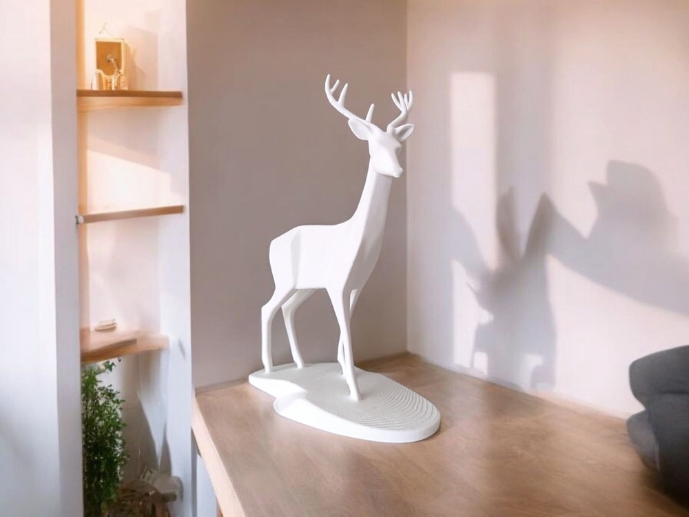 Geyik (Stag) Heykelciği görsel 3