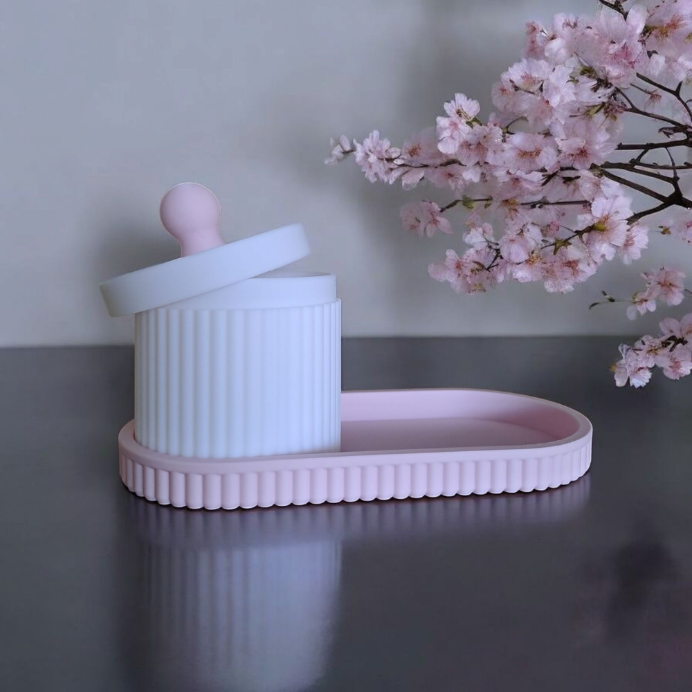 Yivli Takı ve Banyo Organizeri Seti görsel 4