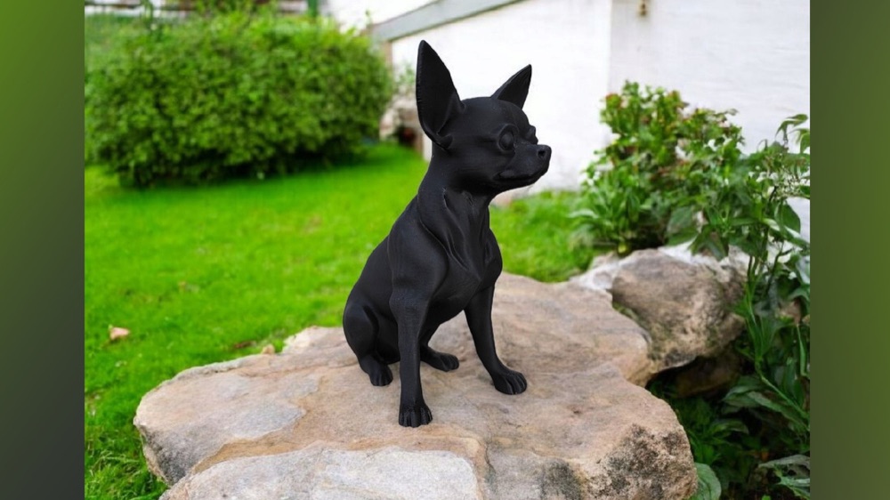Chihuahua Heykelciği