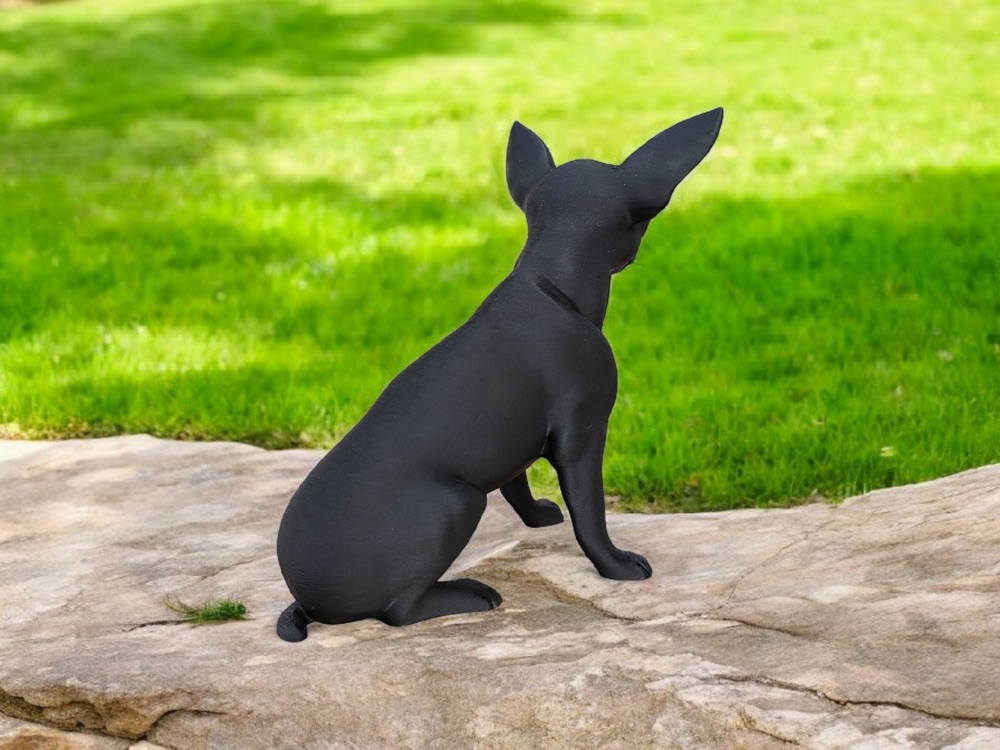 Chihuahua Heykelciği görsel 2
