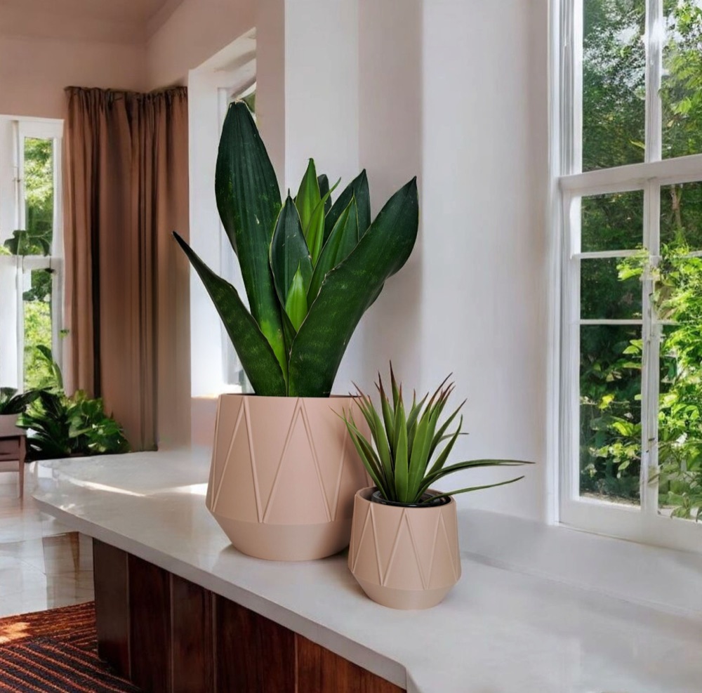 GeoBloom Modern Saksı görsel 5