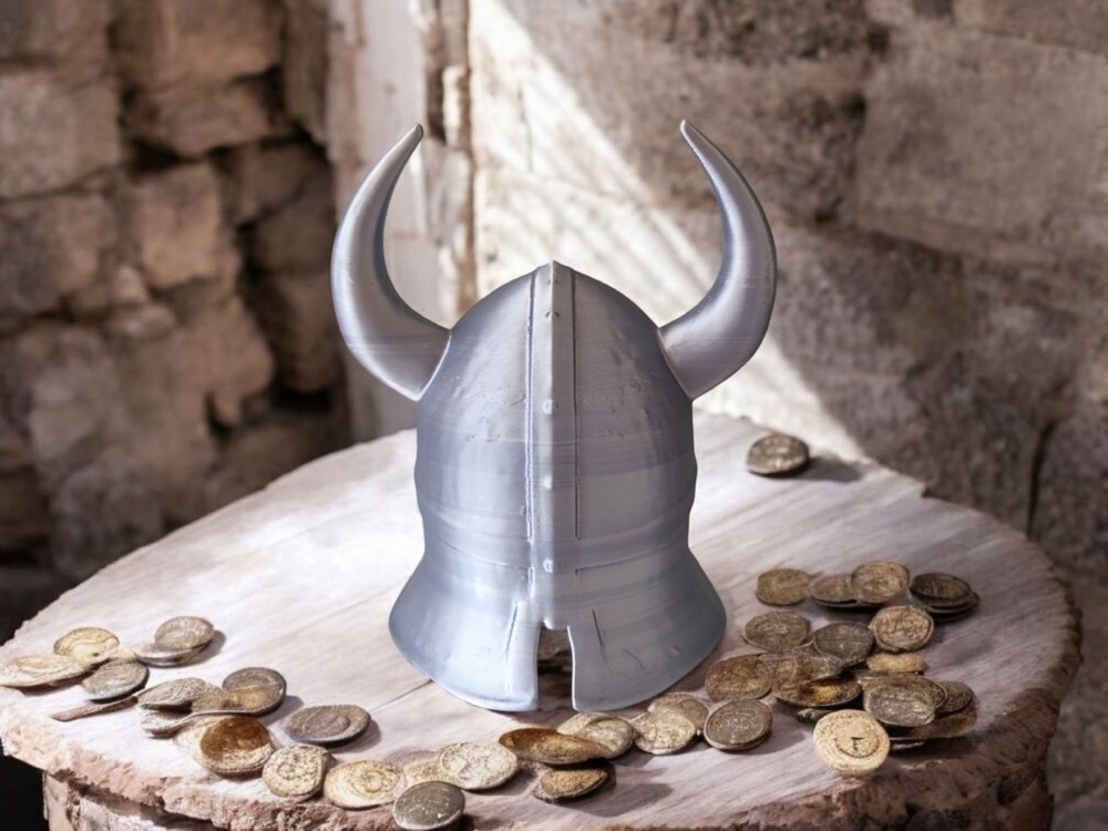Eskitilmiş Viking Miğferi görsel 4