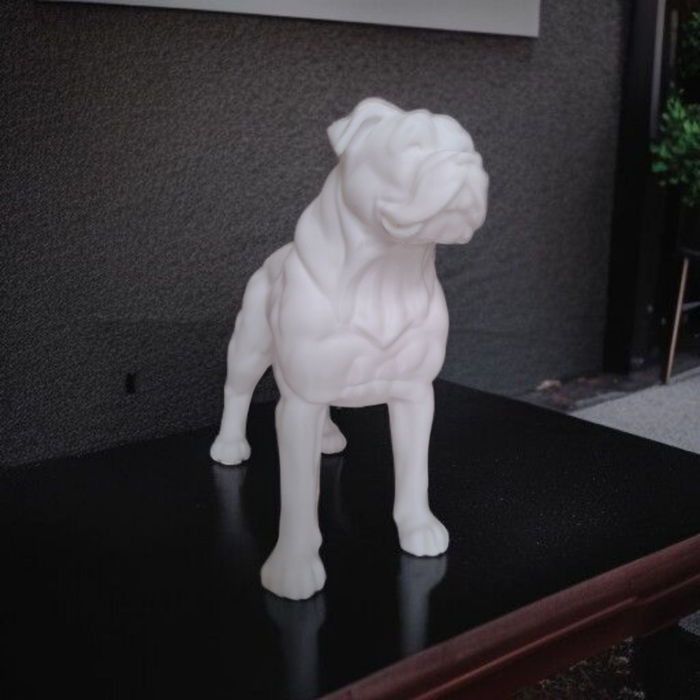 Amerikan Bulldog Heykeli görsel 4
