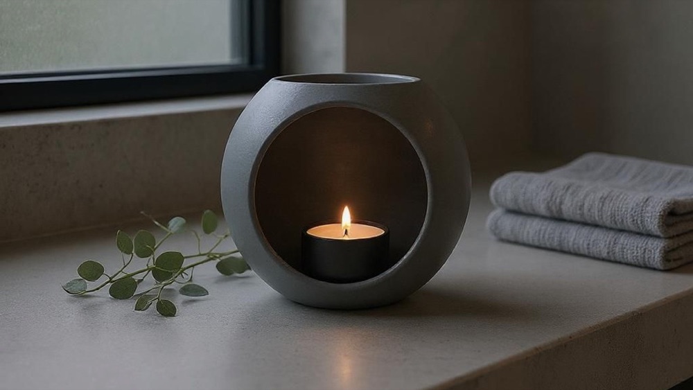 Küresel LED Mum Kutusu (40mm)