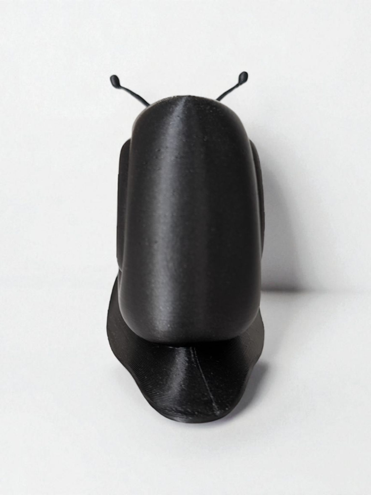 Minimalist Salyangoz Heykelciği görsel 5