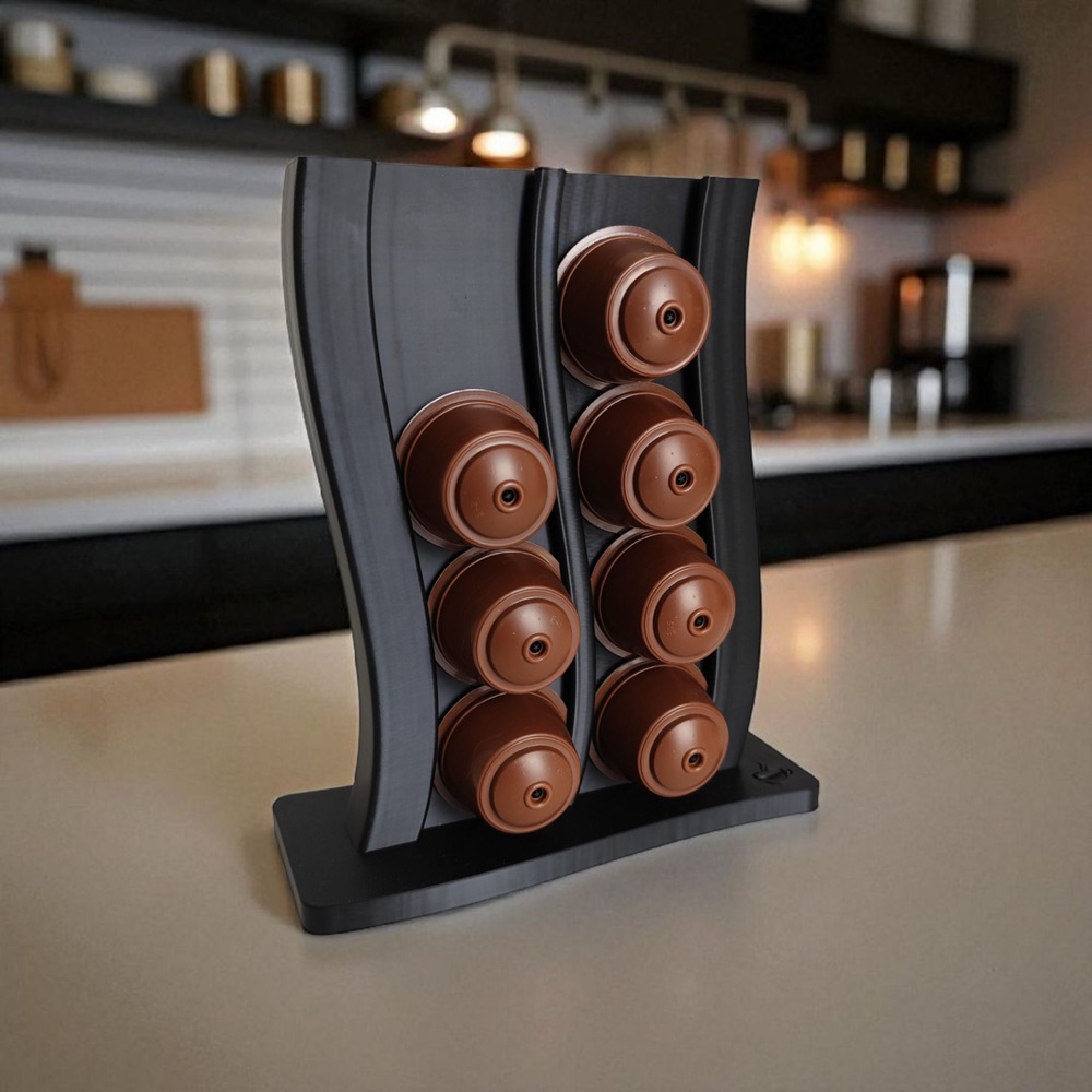 Dalgalı Kapsül Kahve Kapsülü Organizeri