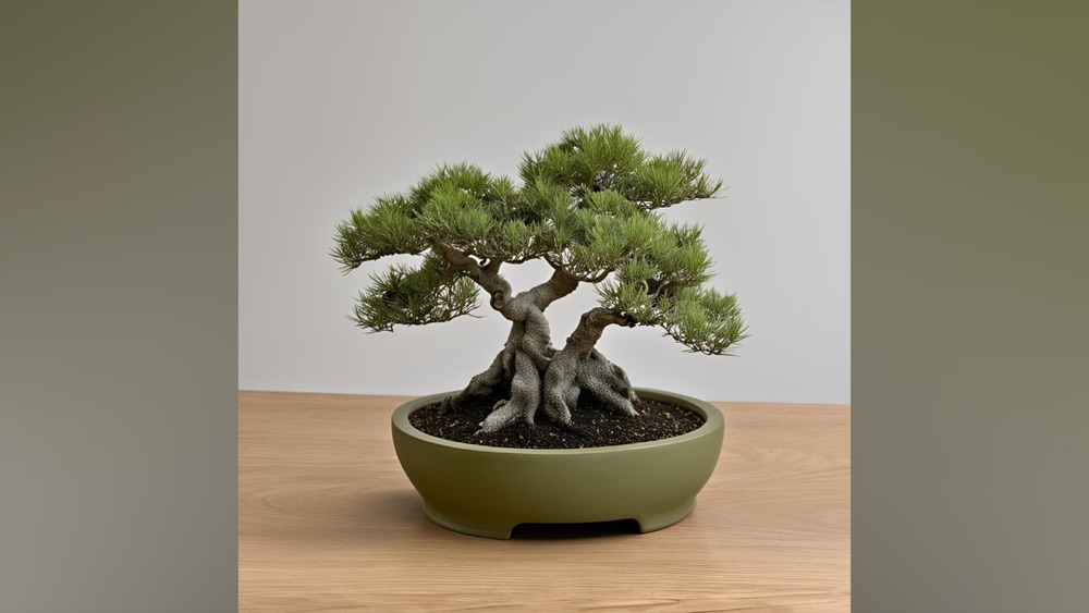Ayaklı Yuvarlak Bonsai Saksısı