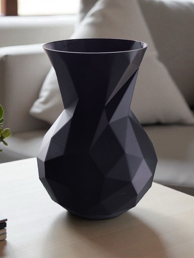 Minimalist Low Poly Vazo görsel 3