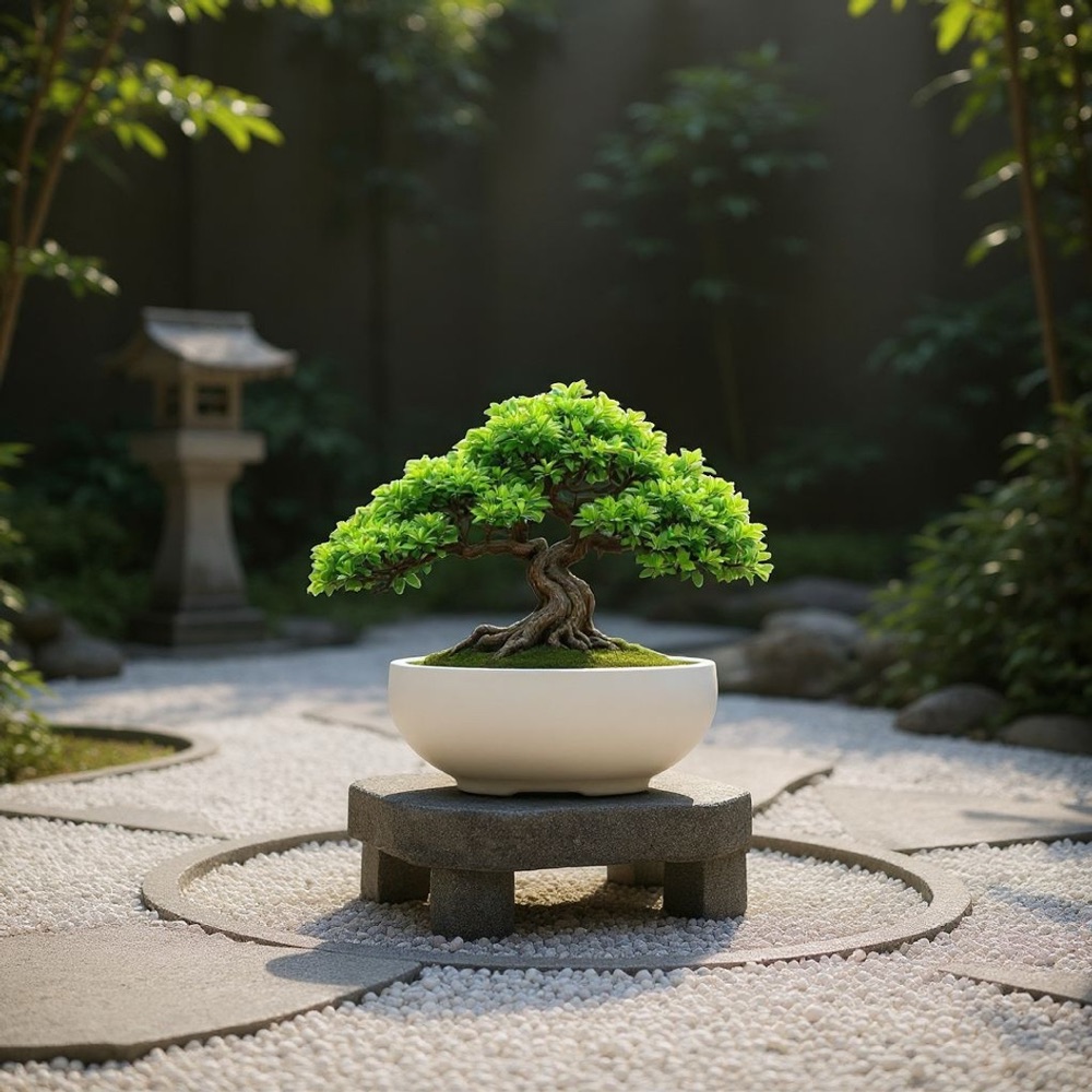 Minimalist Şık Bonsai Saksısı
