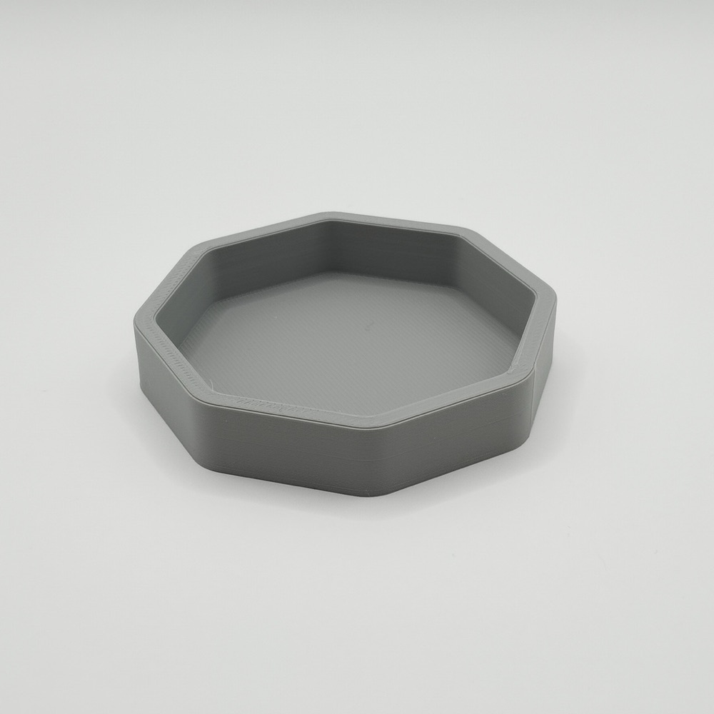 Sekizgen Minimalist Anahtar Tepsisi görsel 2