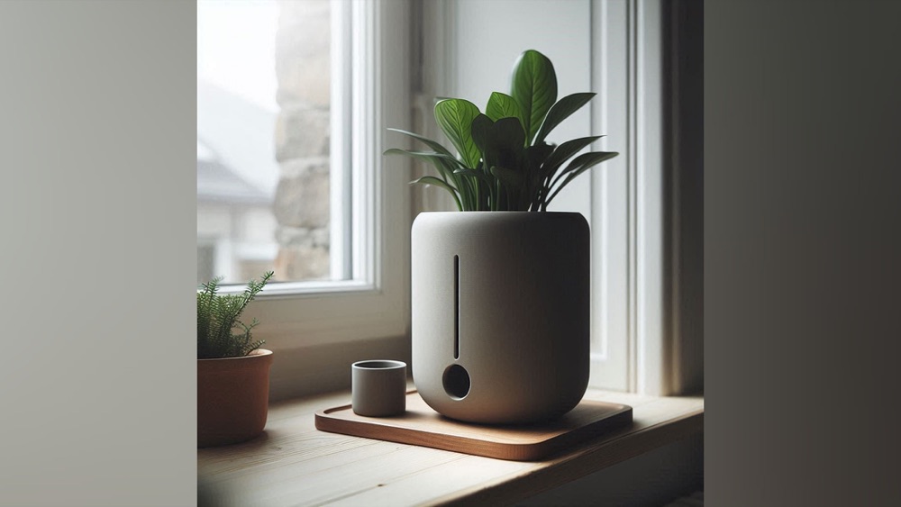 Minimalist Kendi Kendine Sulayan Saksı