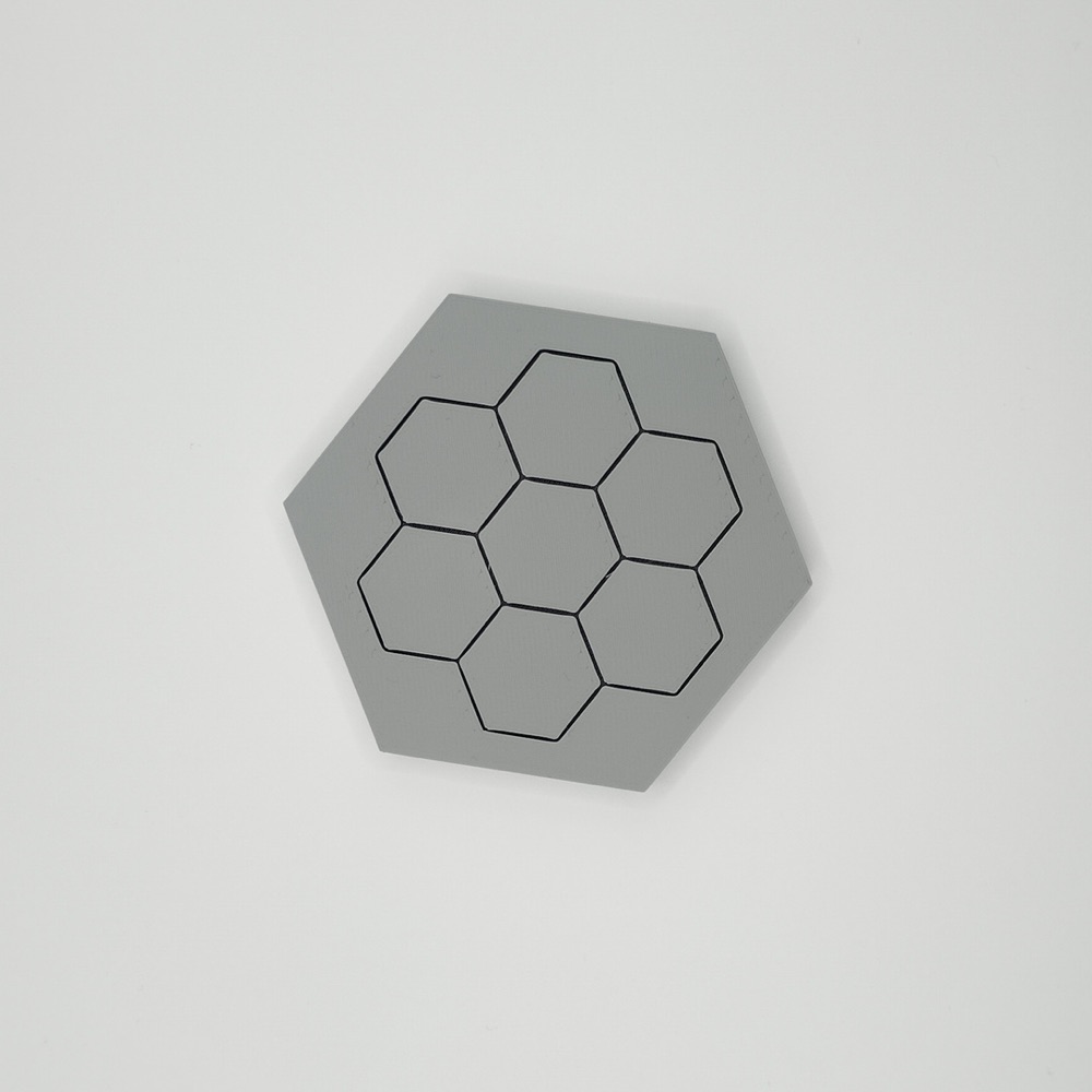 Minimalist Altıgen Bardak Altlığı Seti görsel 3