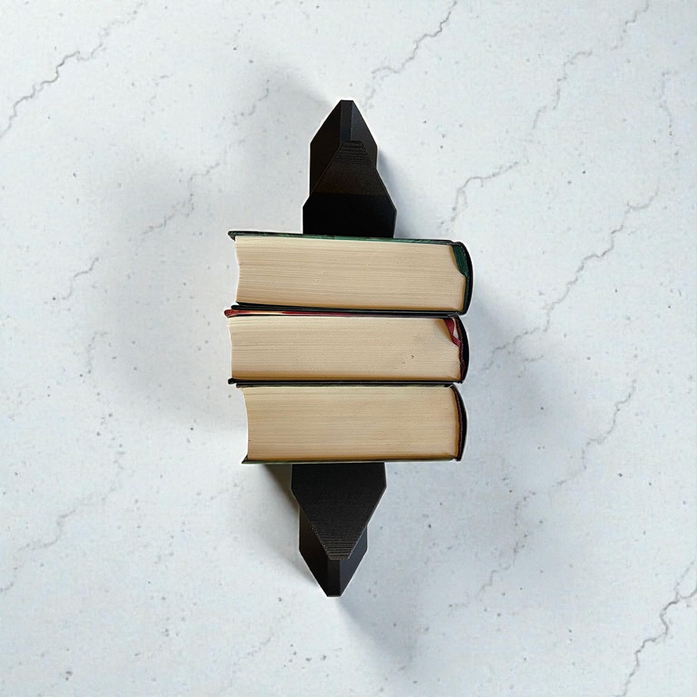 Minimalist Hilal Formlu Kitap Desteği görsel 4