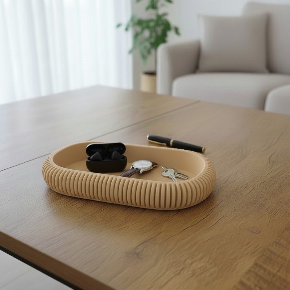 Japandi Stil Modern Tepsi görsel 3