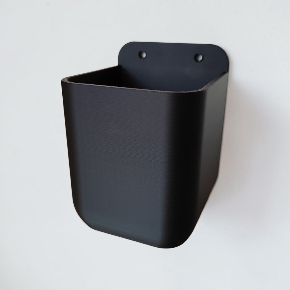 Minimalist Duvara Monte Dikdörtgen Saksı görsel 5