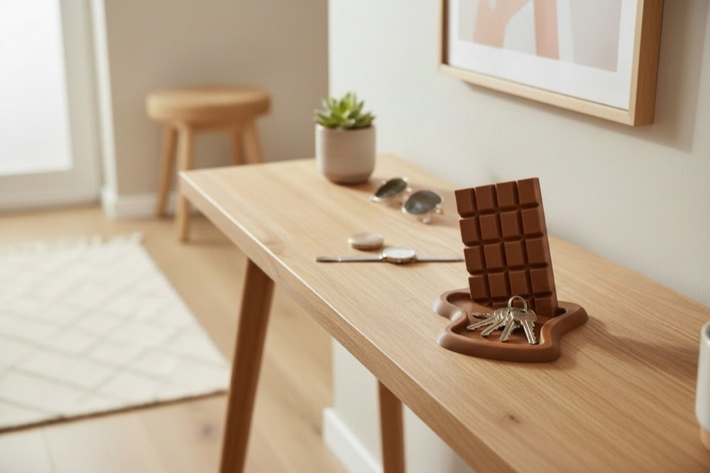 "Melting Chocolate" Giriş Anahtarlık Tepsisi