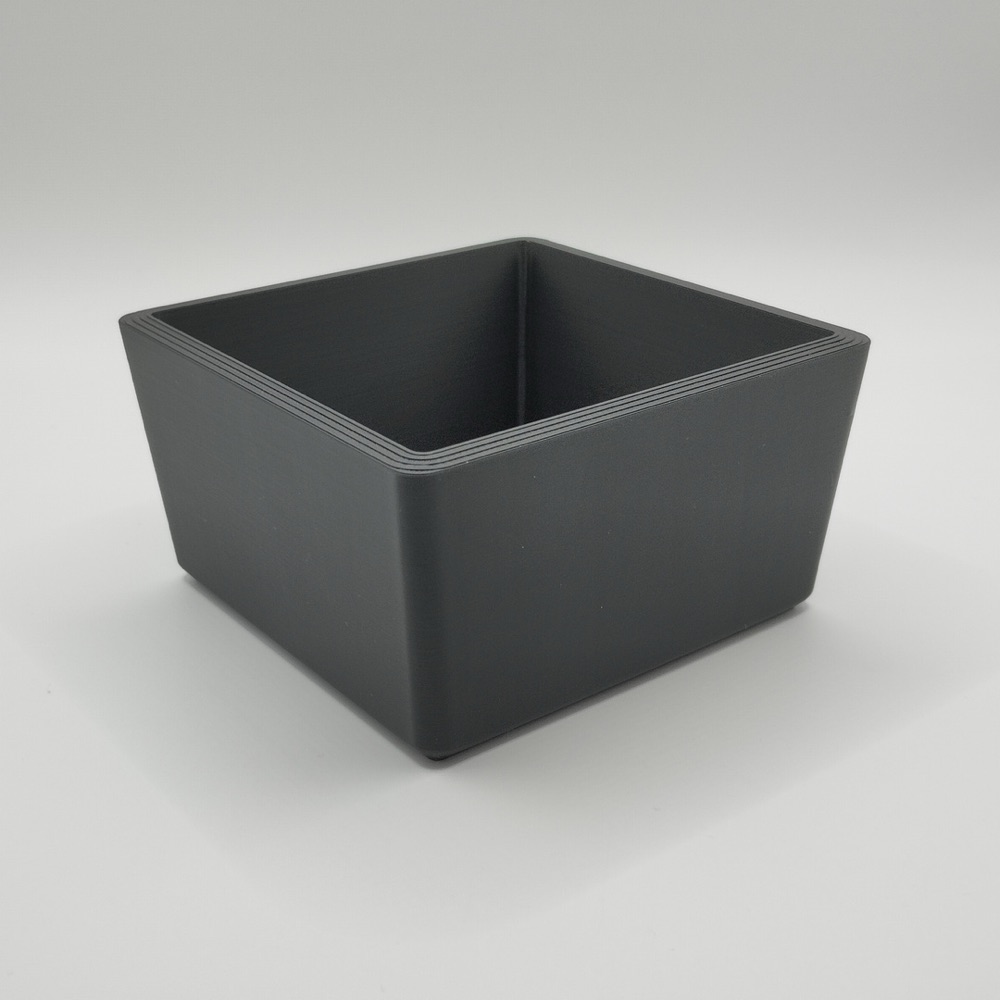 Kare Formlu Minimalist Sukulent Saksısı görsel 2