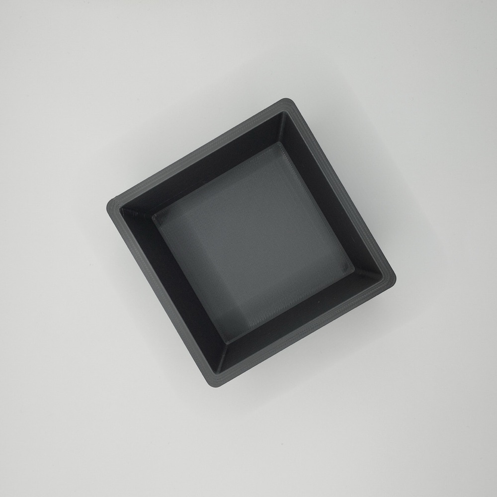 Kare Formlu Minimalist Sukulent Saksısı görsel 3