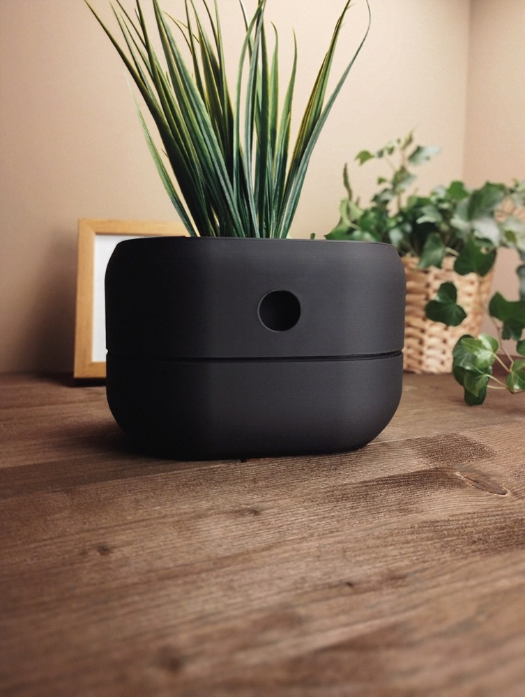 Kendi Kendine Sulayan Minimalist Saksı görsel 3