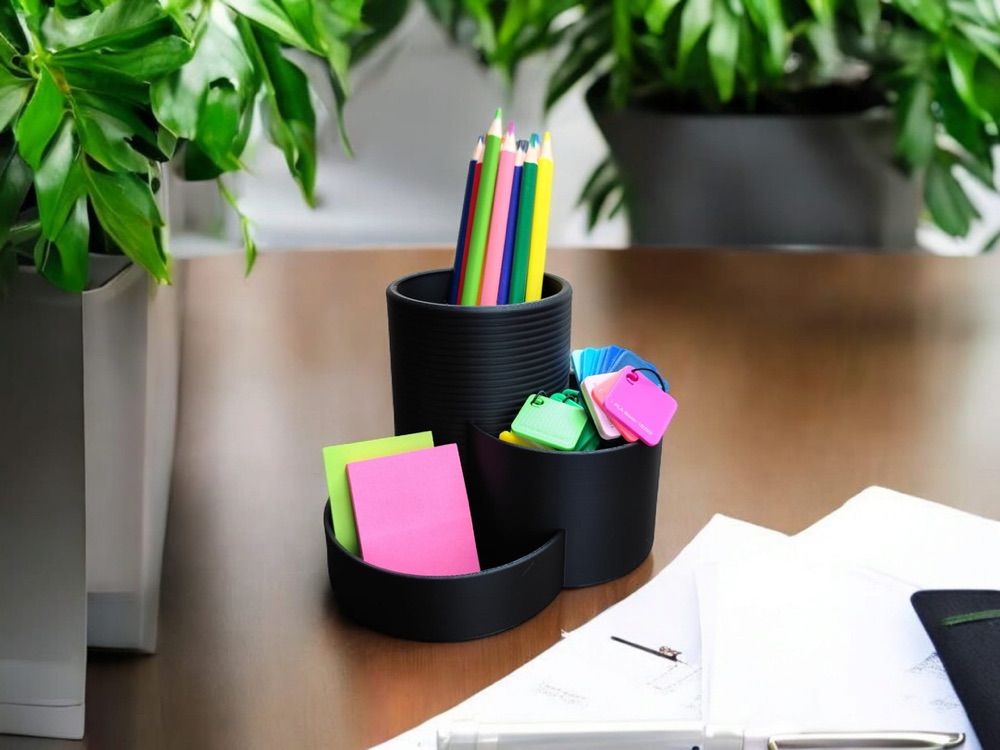 Üç Hazneli Ofis Organizeri görsel 3
