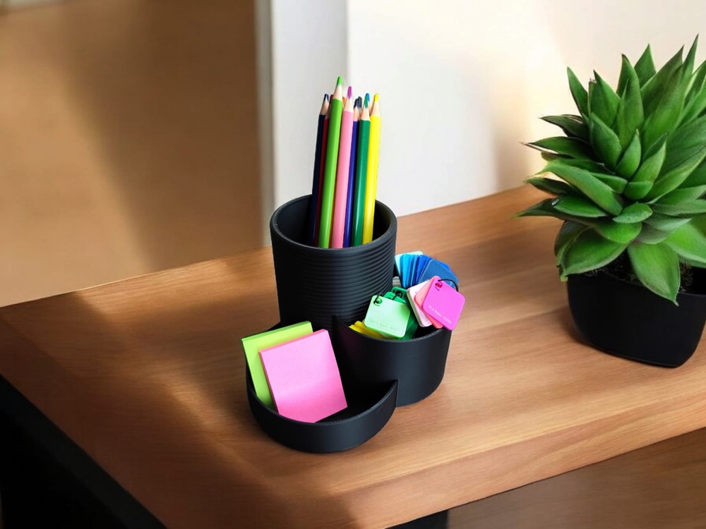 Üç Hazneli Ofis Organizeri görsel 4