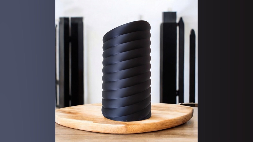 Halkalı Tasarım Vazo "Swirly"