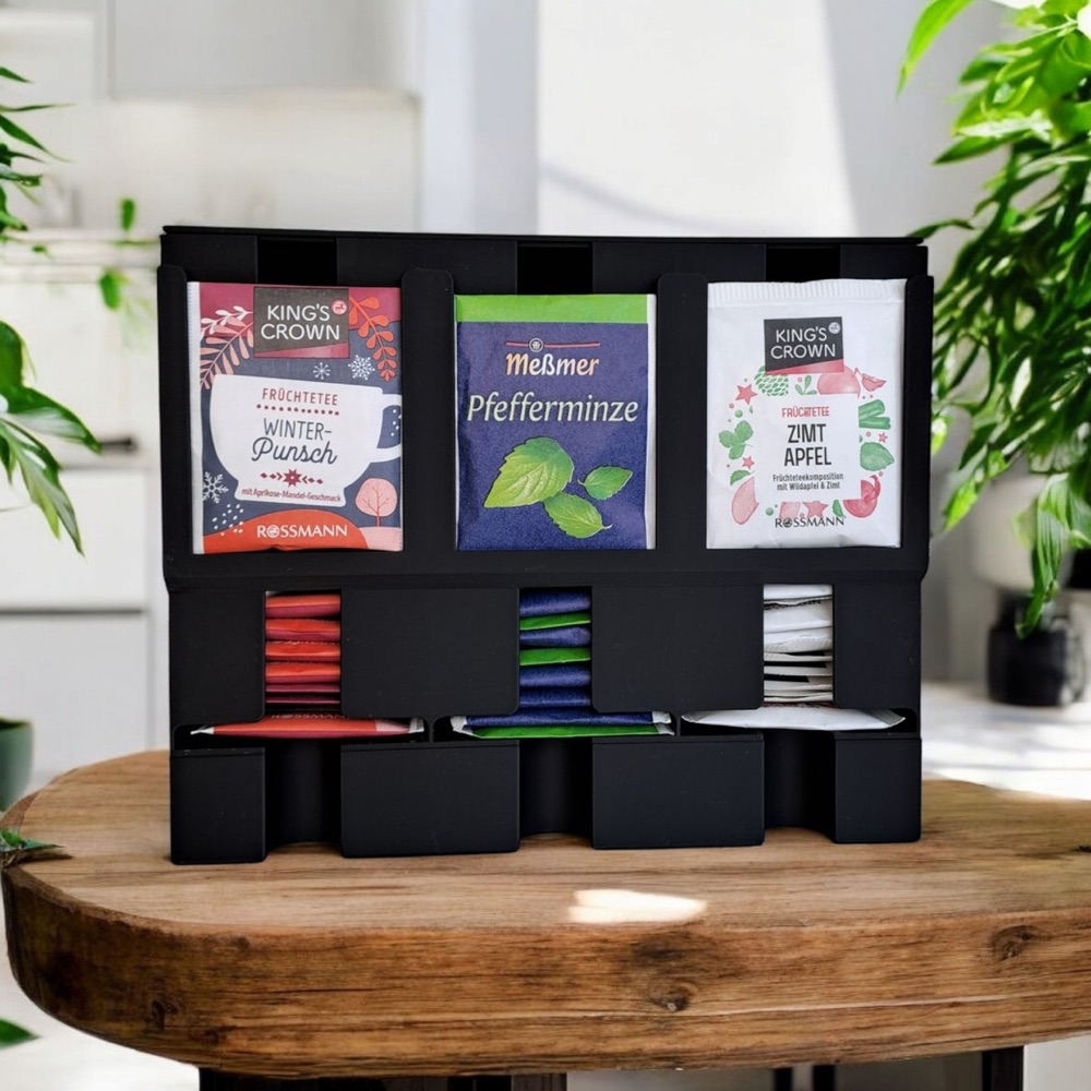 Modern Çay Organizeri / Dispenseri görsel 3