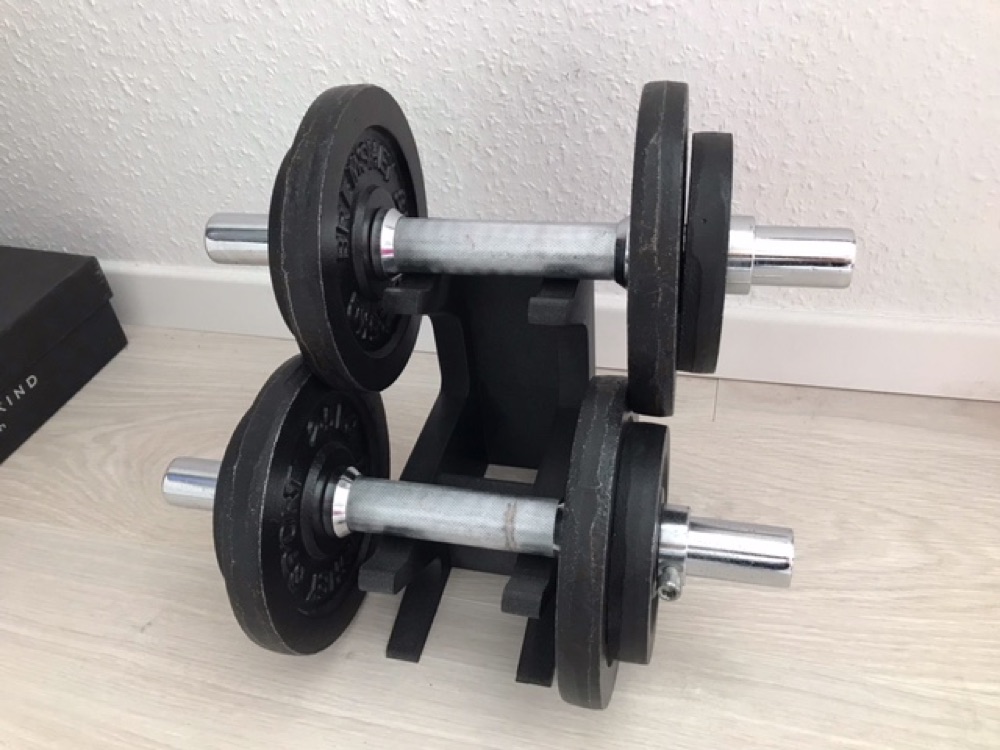 Dambıl (Dumbbell) Standı — İkili Ağırlık Tutucu