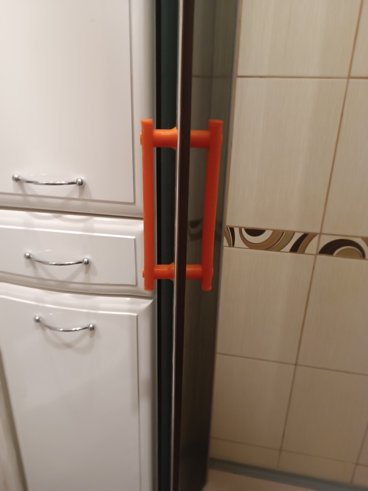 Duş Kabini Kulpu (Cam Kapı · Çift Taraflı) görsel 2