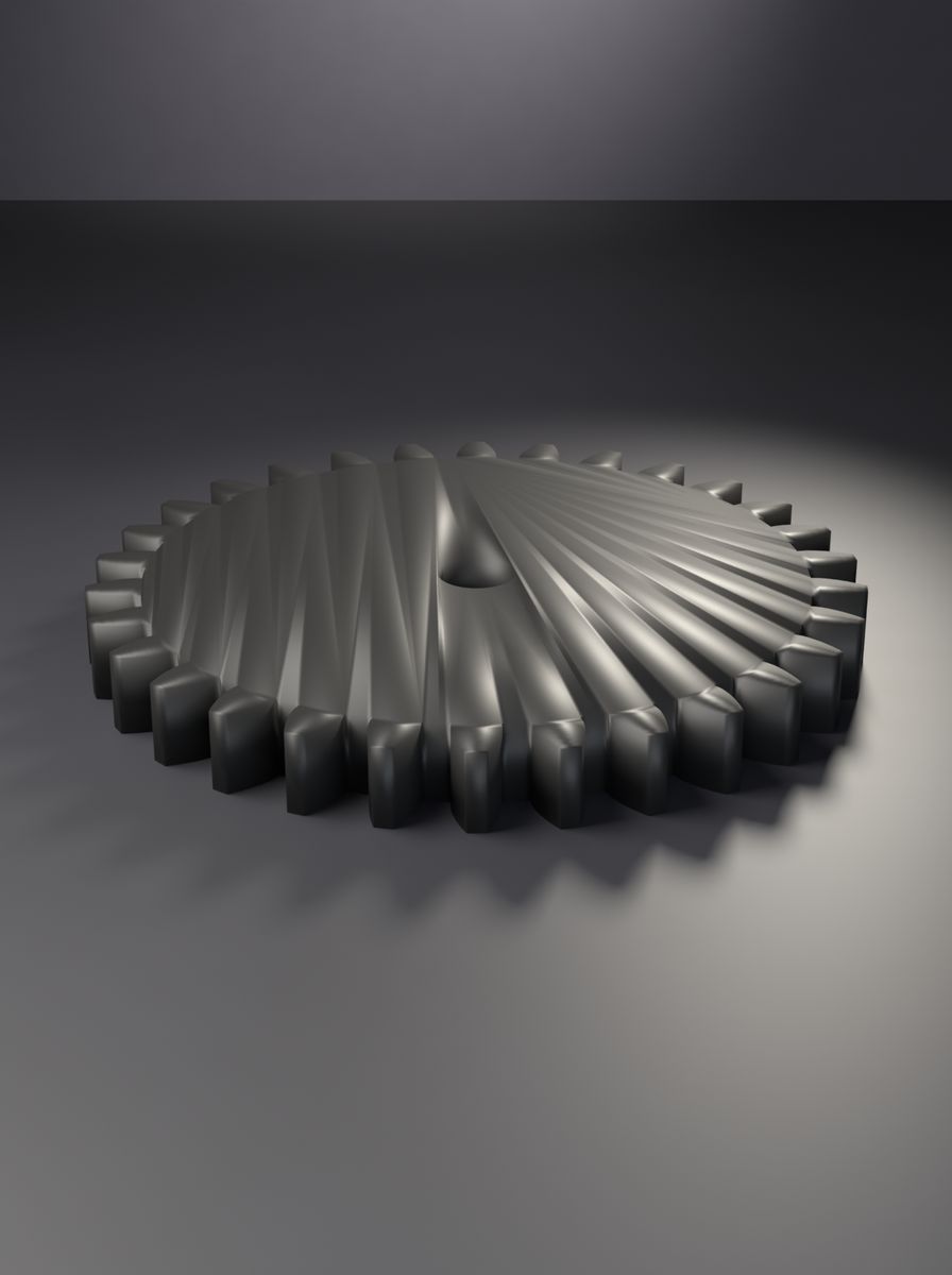 Düz Dişli (30 Diş, Modül 2,5, 8 mm Mil Deliği, 8 mm Kalınlık)