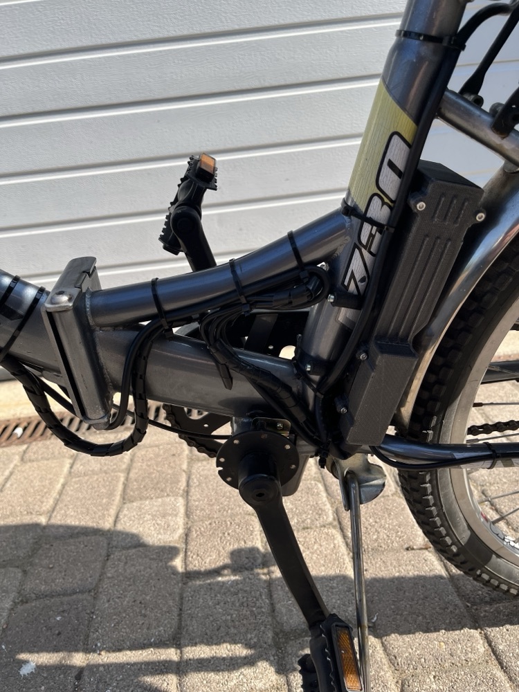 Elektrikli Bisiklet (E-bike) Kontrol Kartı + Batarya Muhafaza Seti (350W) görsel 2