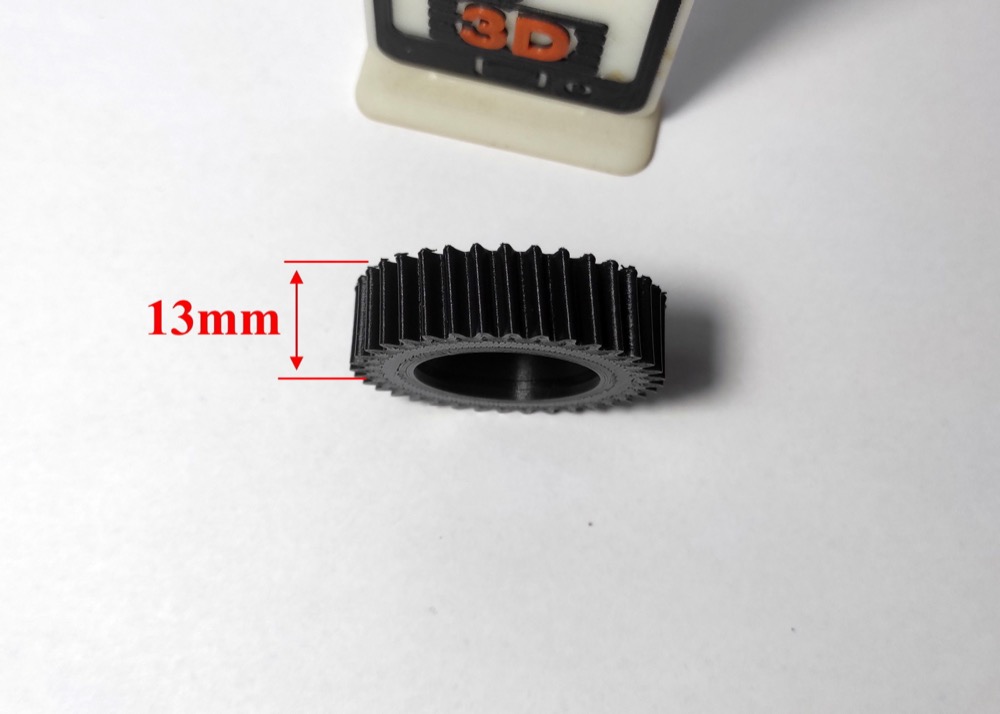 Elektrikli Bisiklet (E-bike) Motor Dişlisi 36 Diş 48mm T36 D48 6001 Rulman görsel 3