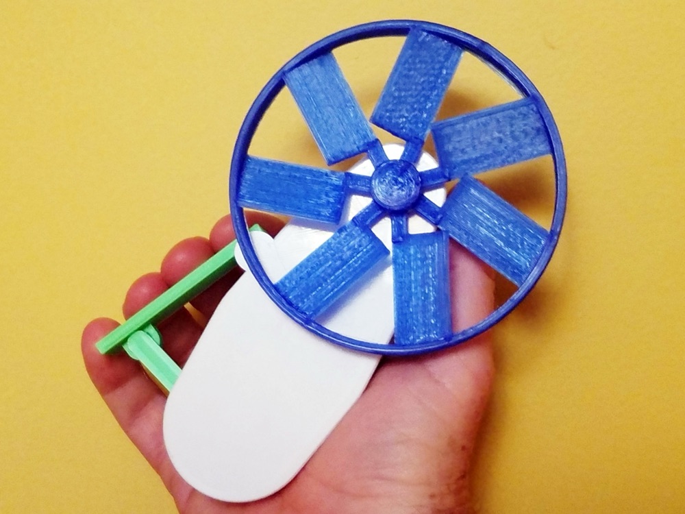 El Sıkma Fanı (Cool Squeeze · Dişli Mekanizmalı)