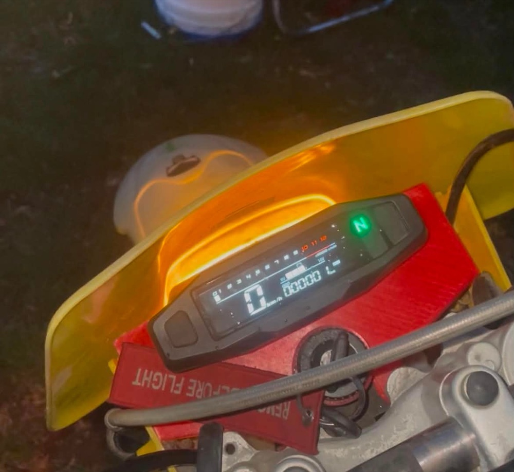 Enduro Kilometre Saati (Speedometer) Tutucu (Universal)