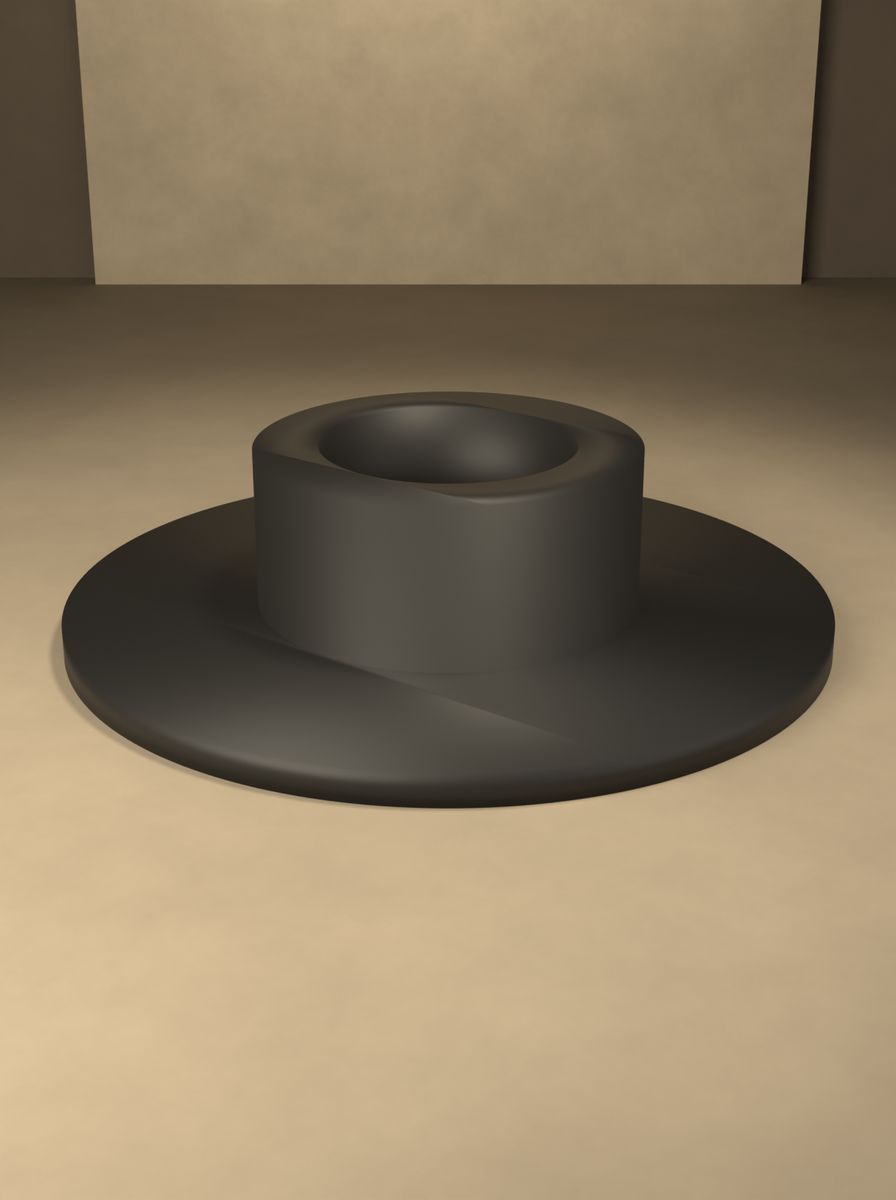 Flanşlı Büyük Burç (60 mm Dış, 40 mm İç Çap, 30 mm Boy) görsel 4