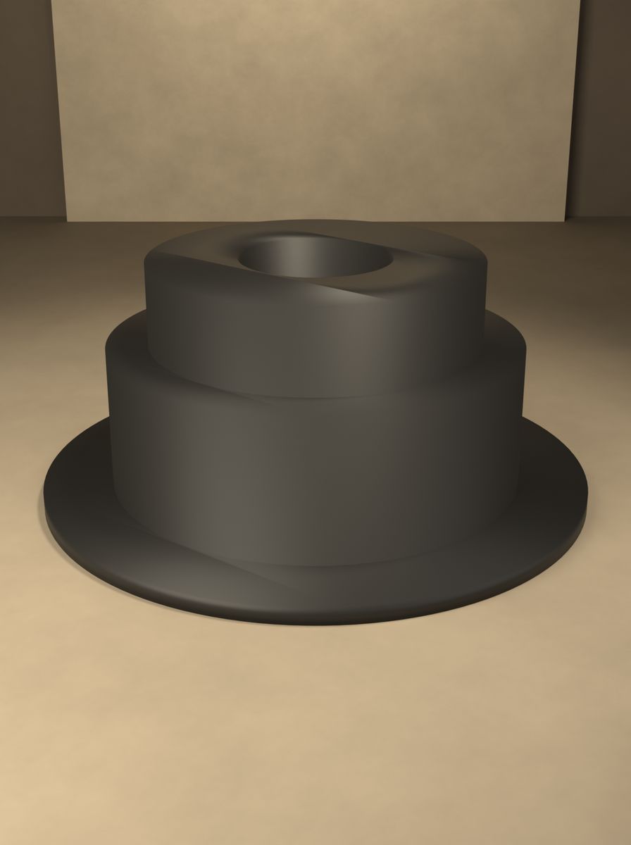 Flanşlı Kademeli Adaptör (60 mm Dış, 48 mm Kademe, 15 / 22 mm İç Çap, 80 mm Flanş) görsel 4