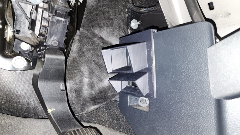 Ford F-Series ayak boşluğu hava yönlendirici