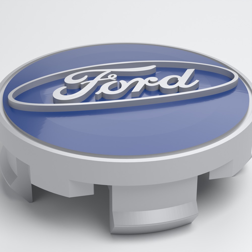 Ford Fusion Jant Göbek Kapağı (Logolu) görsel 4