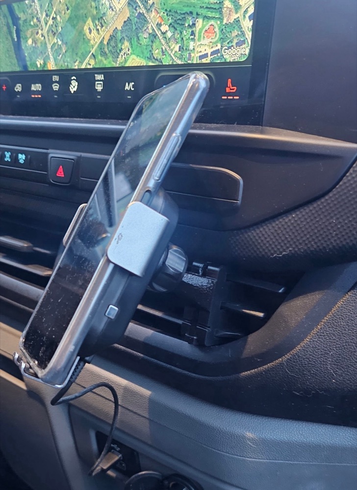 Ford Transit Custom / VW Transporter Telefon Tutucu Adaptörü 17mm
