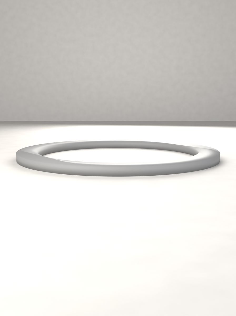 Geniş Halka Pul / Rondela (100 mm Dış, 80 mm İç Çap, 4 mm Kalınlık) görsel 2
